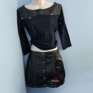 Harley-Davidson mini skirt